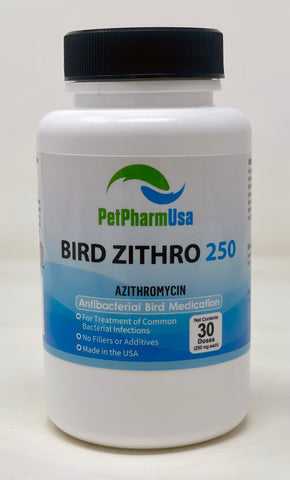 Bird Zithro 250 (Azithromycin) 30 Count