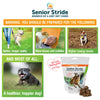 Senior Stride Glucosamine Chews for Senior Dogs, 120 Chews