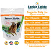 Senior Stride Glucosamine Chews for Senior Dogs, 120 Chews