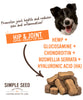 Simple Seed Hip & Joint Soft Chews, 30 ct pouch